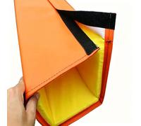Housse de coussin pour colonne avec bande adhésive, rembourrage de protection pour poteaux métalliques, coussinets de sécurité robustes pour paniers de basket-ball carrés, enveloppement complet à 360°