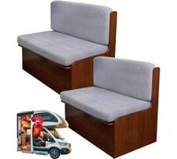 Housse De Coussin pour Dinette RV Housses De Coussin Extensibles pour Dinette De Camping-Car Housse Siege Camping Car Anti Slip Sofa Cushion Housse De Banquette(Color:#17)