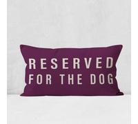 Housse de coussin réservée pour le chien, cadeau pour amoureux des chiens, décoration de chien, housse de coussin amusante pour chien, cadeaux pour maman de chien, cadeaux pour propriétaire de chien,