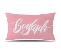 Housse de Coussin Roses Taie d'oreiller 50x70 cm Lot de 1 en Velours Coussin Decoratif Impression Double Face avec Fermeture éclair Invisible Taie Oreiller, Decoration Maison Salon, Blanc T9-131