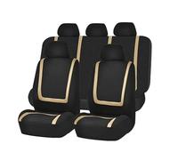Housse De Coussin Siège Auto Pour Toyota Pour Corolla Pour Land Pour Cruiser Pour Mark X Pour Premio Accessoires Intérieurs Protection Siege Voiture(9Pcs-Beige)
