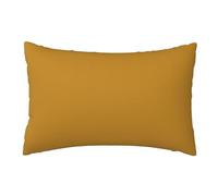 Housse de Coussin, taie d'oreiller décorative, Housses de Coussin Douces 50x76 cm pour canapé de Chambre à Coucher, Paires de Couleurs Unies Moutarde dorée avec Sherwin Williams Auric Gold