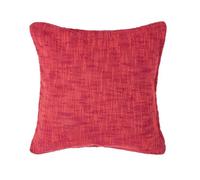 HOMESCAPES Housse de Coussin Terracotta en Coton, Collection Nirvana, Housse de Coussin 60 x 60 cm
