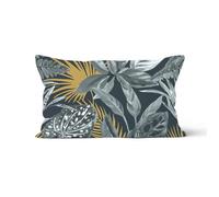 Soleil d'ocre Housse de Coussin Velours 32x50 cm Tropic