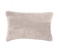 Housse de coussin velours - Finition surpiqures ""Gipsy"" Vent du sud - Gipsy Naturel - Coussin 40 x 60 cm