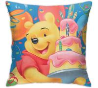 Housse De Coussin Winnie L'ourson, Taie D'oreiller Décorative Douce Pour Canapé, Lit, Canapé 45,7 X 45,7 Cm