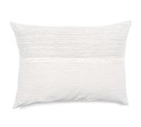 Housse de coussin ZAGORA pur coton 250 g/m² 50x70 cm blanc neige