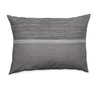 Housse de coussin ZAGORA pur coton 250 g/m² 50x70 cm noir granit
