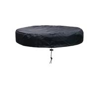 Housse de couvercle, tambour de gallon, fermeture à cordon, bouclier de protection, matériau résistant aux intempéries, couvercle de poubelle pour extérieur, terrasse, jardin, pelouse, porche, jardin