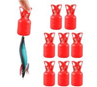 Housse de crochet de pêche - 10pcs 5x2.4cm Squid Shrimp Protective Clip | Cuttlefish Umbrella Storage Guard | Sea Fishing Tackle Accessory, Portable Safe Holder For Jig Hooks