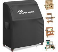 Housse De Cuisine Enfant En Bois 110Lx50Wx90H Cm,Housse De Jouet Barbecue Grill Enfants,Tissu Oxford 420D,100% Imperméable Anti-PoussièreProtection Uv