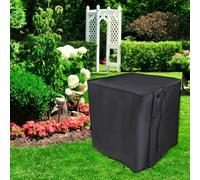 Housse de cuisson d'extérieur pour cuisinière à gaz, protège les brûleurs au propane de la pluie et de la saleté, solution de rangement pratique (40 x 40 x 76 cm)