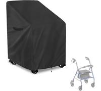 Housse de déambulateur à 4 roues, imperméable et anti-poussière, 71,9 x 66 x 89,9 cm (L x l x H). Convient pour divers déambulateurs