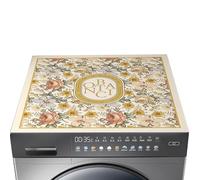 Housse De Dessus De Machine À Laver - Housse Imperméable Pour Sèche-Linge | Tapis Imperméable Anti-Dérapant 60x60cm Pour Protection Cuisine Buanderie Ménage Maison Dortoir Appartement