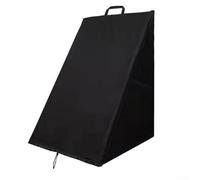 Housse de dévidoir de tuyau d'arrosage 210D imperméable pour chariot autoportant pluie, neige, UV, noir, 66 x 63 x 89 cm