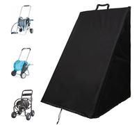 Housse de dévidoir de tuyau d'arrosage - Protecteur imperméable durable, tissu Oxford résistant aux UV, conception robuste avec cordon de serrage coupe-vent | Couvercle de boîte d'enrouleur de tuyau D