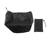 Housse de dévidoir de tuyau d'arrosage rétractable, housse de tuyau pour l'extérieur avec revêtement en tissu Oxford 420D, matériau argenté, étanche, facile à utiliser, montage