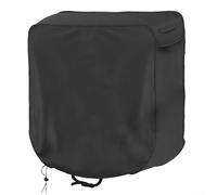 Housse de dévidoir de tuyau Oxford 600D pour tuyau d'arrosage mural rétractable, protection contre les intempéries et la poussière, 60 x 45 x 60 cm, compatible avec la plupart des tuyaux (noir)