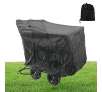 Housse de dévidoir - Housse durable et imperméable | Protection extérieure pour dévidoir de tuyau, terrasse, jardin, pelouse et balcon, ajustement universel 28 x 39 x 39 pouces