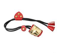 Housse de doigt en plein air, corde élastique pour un maintien sûr pendant l'exercice (rouge)