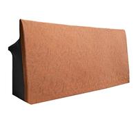 Housse de dossier imperméable pour tête de lit anti-collision en tissu technique pour lire sans démontage facile à nettoyer - Orange - 180 x 55 x 3 cm