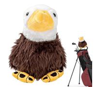 Housse de Driver - Protecteur en Peluche Animal | Protège-Têtes pour Clubs de Golf - pour Bois Maillet Hybrid Practice Vert de Driving Voyage Quotidien Golfeur Hommes Femmes