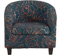 Housse de Fauteuil 1 Place Chesterfield Cabriolet, Housse de Chaise Extensible Club Universel Amovible Lavable Couverture de Fauteuil Chesterfield Protecteur de Fauteuil pour Salon Tub Chair ( Color :