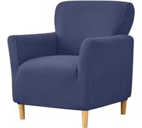 Housse de Fauteuil Cabriolet 1 Place Extensible Amovible Couverture de Fauteuil Cabriolet Carrées Club Universel Lavable Housse de Canapé，Protecteur de Fauteuil，pour Salon Tub Chair ( Color : #30 , Si