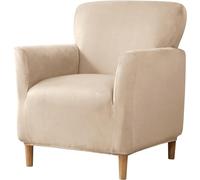 Housse de Fauteuil Cabriolet 1 Place Extensible Amovible Couverture de Fauteuil Cabriolet Carrées Club Universel Lavable Housse de Canapé，Protecteur de Fauteuil，pour Salon Tub Chair ( Color : #35 , Si