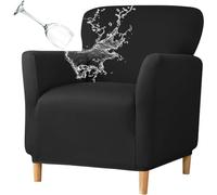 Housse de Fauteuil Cabriolet 1 Place Extensible Amovible Couverture de Fauteuil Cabriolet Carrées Club Universel Lavable Housse de Canapé，Protecteur de Fauteuil，pour Salon Tub Chair ( Color : #15 , Si