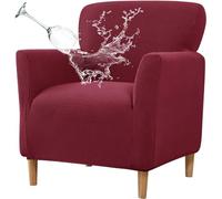 Housse de Fauteuil Cabriolet 1 Place Extensible Amovible Couverture de Fauteuil Cabriolet Carrées Club Universel Lavable Housse de Canapé，Protecteur de Fauteuil，pour Salon Tub Chair ( Color : #5 , Siz