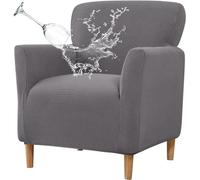 Housse de Fauteuil Cabriolet 1 Place Extensible Amovible Couverture de Fauteuil Cabriolet Carrées Club Universel Lavable Housse de Canapé，Protecteur de Fauteuil，pour Salon Tub Chair ( Color : #1 , Siz