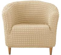 Housse de Fauteuil Cabriolet 1 Place, Housse de Fauteuil Crapaud Extensible Chesterfield, Housse Fauteuil Salon Club Lavable, Couverture de Fauteuil Facile à Installer et à Laver ( Color : #35 )