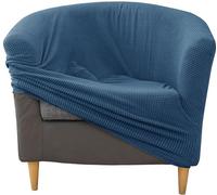 Housse de Fauteuil Cabriolet 1 Place, Housse de Fauteuil Crapaud Extensible Chesterfield, Housse Fauteuil Salon Club Lavable, Couverture de Fauteuil Facile à Installer et à Laver ( Color : #11 )