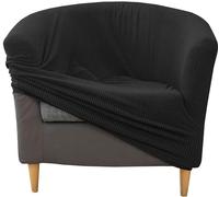 Housse de Fauteuil Cabriolet 1 Place, Housse de Fauteuil Crapaud Extensible Chesterfield, Housse Fauteuil Salon Club Lavable, Couverture de Fauteuil Facile à Installer et à Laver (Color : #1)
