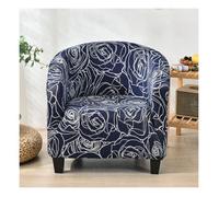 Housse de Fauteuil Chesterfield Imprimé floral Housse de Canapé Tub Chair Housse Fauteuil Club Extensible Lavable Modèle A6