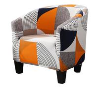 Housse de fauteuil convertible housse de canapé imprimé géométrique YYV