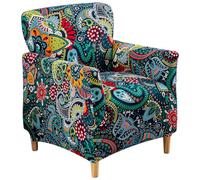 Housse de Fauteuil D'Appoint Extensible avec Accoudoirs Style Moderne Imprimée en Une Seule Pièce pour Fauteuil de Banquet Ou Canapé Idéale pour Le Salon Le Bureau Ou L'Hôtel #17
