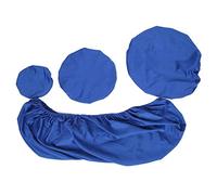 Housse de fauteuil dentaire, housse de fauteuil dentaire, bleu, tissu élastique bleu clair pour protection de meubles de service dentaire pour ensemble de couverture de fauteuil dentaire(M, bleu)
