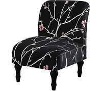 Housse de Fauteuil Élastique Sans Accoudoir - Pour Club, Relax, Inclinable, Cabriolet, Canapé 1 Place, Bureau - Protecteur Lavable ( Color : E )