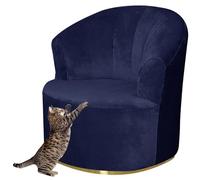 Housse de Fauteuil Extensible Housse de Chaise Tonneau Pivotante Velours / Jacquard Housse de Canapé 1 Place Housse de Fauteuil Club Rond Housse de Fauteuil Crapaud Lavable et Amovible ( Color : #24 )