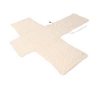 Housse de fauteuil inclinable - SONEW - Beige - Antidérapant - Réversible - Lavable en machine