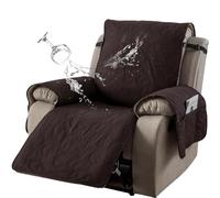 Housse De Fauteuil Relax Matelassé Couvre Fauteuil Inclinable Doux Protecteur Canapé 1 Place Antidérapant Pour Animaux De Compagnie Pour Chaise Canapé Décorativ Housse De Protection Pour Meubles, ( Co
