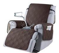 Housse De Fauteuil Relax Matelassé Couvre Fauteuil Inclinable Doux Protecteur Canapé 1 Place Antidérapant Pour Animaux De Compagnie Pour Chaise Canapé Décorativ Housse De Protection Pour Meubles, ( Co