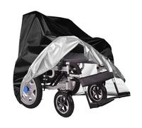 Housse de fauteuil roulant 210D Oxford Imploage Fabric | Housse de protection imperméable pour fauteuil roulant à énergie avec protection anti-bouclier anti-UV, transport, stockage, protection