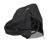 Housse De Fauteuil Roulant, Tissu résistant 600D Oxford Imperméable Housse Anti-poussière pour Fauteuil Roulant Électrique, Résistant aux UV, Résistant à la déchirure,100 * 100 * 75cm (Schwarz)