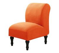 Housse de Fauteuil sans Accoudoir Élastique Couleur Unie Housse de Chaise d Appoint Couvre de Canapé 1 Place Durable Housse de Protecion de Fauteuil Relax en Tissu Jacquard Lavable (Color : #10)