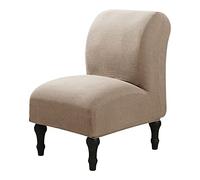 Housse de Fauteuil sans Accoudoir Élastique Couleur Unie Housse de Chaise d Appoint Couvre de Canapé 1 Place Durable Housse de Protecion de Fauteuil Relax en Tissu Jacquard Lavable (Color : #18)