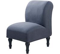 Housse de Fauteuil sans Accoudoir,Extensible 1 Place Housse De Chaise,Elastique Housse De Canapé Housse De Salle à Manger Amovible Lavable pour Salon Chambre (Color : #25, Size : 1PC)