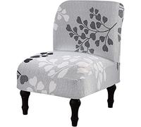 Housse de Fauteuil sans Accoudoir,Extensible 1 Place Housse De Chaise,Elastique Housse De Canapé Housse De Salle à Manger Amovible Lavable pour Salon Chambre (Color : #12, Size : 1PC)